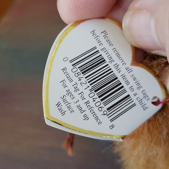 Vintage 1996 TY Beanie Baby ROARY - Picture 4 of 7